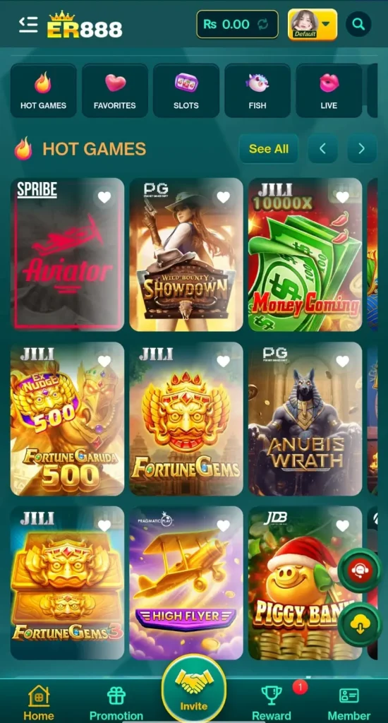 ER888 Game Apk